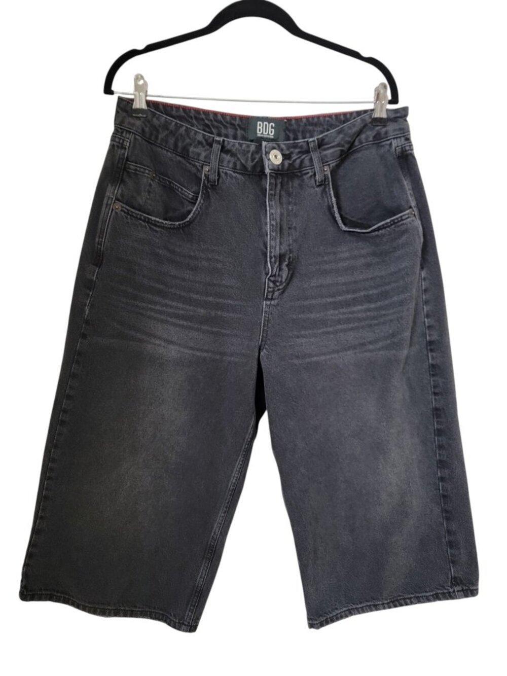 BDG Size 31 Washed Black Missouri Baggy Jorts